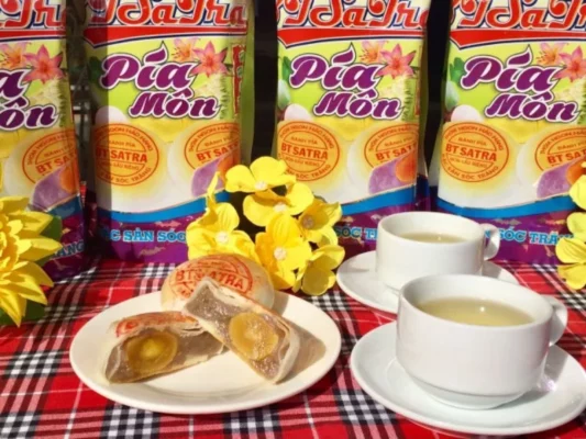 Bánh Pía khoai môn sầu riêng Satraco (400G)